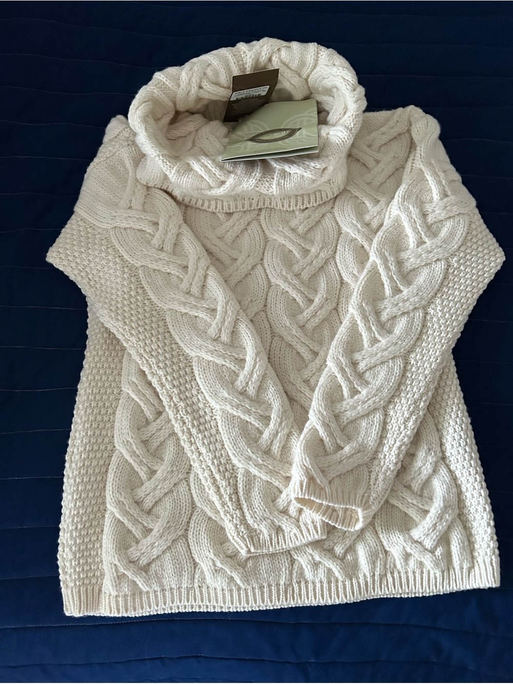 NWT Women's XS Irish knit Sweater